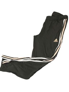 Adidas Climacool Training Pants - Dark Olive/Peach Stripe - Size Large